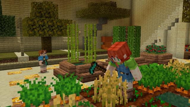 Screenshot of the Minecraft Bedrock Marketplace product Sand Castle Base created by ADD!T!ONS.