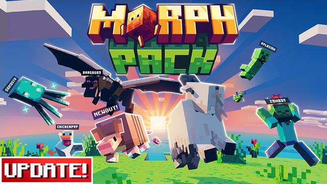 Thumbnail of the Minecraft Bedrock Marketplace product MORPH PACK created by XP GAMES.