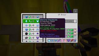 Screenshot of the Minecraft Bedrock Marketplace product OP Traders PACK created by XP GAMES.