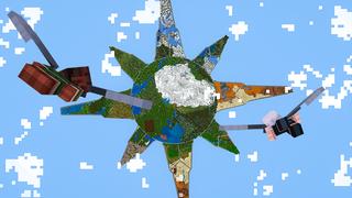 Screenshot of the Minecraft Bedrock Marketplace product ULTIMATE Survival World created by XP GAMES.