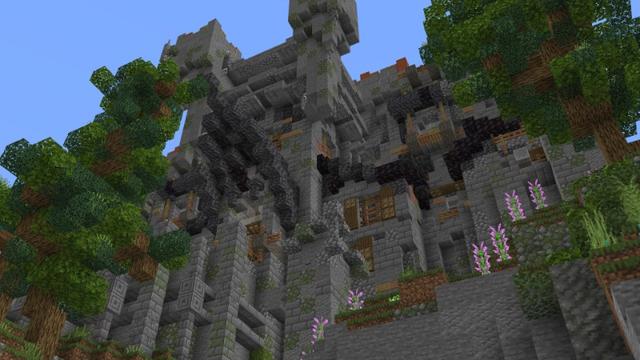 Screenshot of the Minecraft Bedrock Marketplace product 500x Find The Button created by Yeggs.