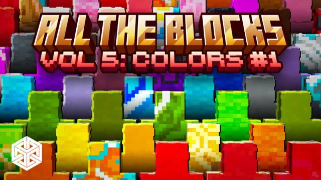 Thumbnail of the Minecraft Bedrock Marketplace product ALL THE BLOCKS: Colors #1 created by Yeggs.