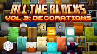 Thumbnail of the Minecraft Bedrock Marketplace product ALL THE BLOCKS: Decorations created by Yeggs.