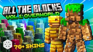 Thumbnail of the Minecraft Bedrock Marketplace product ALL THE BLOCKS: Overworld created by Yeggs.