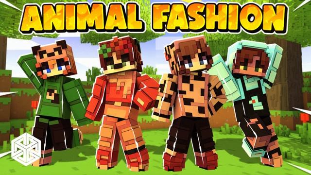 Thumbnail of the Minecraft Bedrock Marketplace product Animal Fashion created by Yeggs.