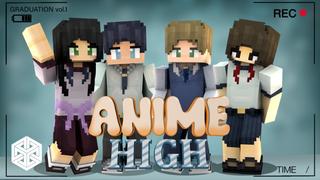 Thumbnail of the Minecraft Bedrock Marketplace product Anime High created by Yeggs.