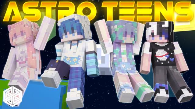 Thumbnail of the Minecraft Bedrock Marketplace product Astro Teens created by Yeggs.