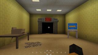 Screenshot of the Minecraft Bedrock Marketplace product Backrooms Escape created by Yeggs.