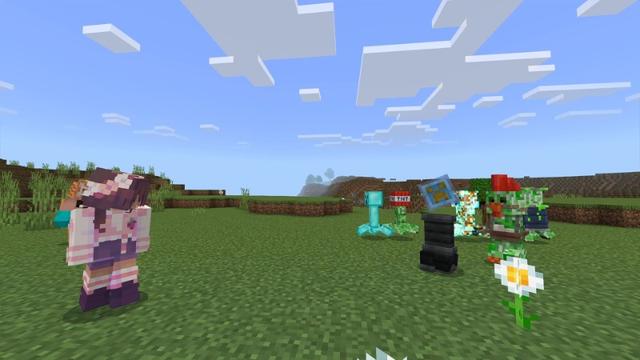 Screenshot of the Minecraft Bedrock Marketplace product Better Creepers created by Yeggs.