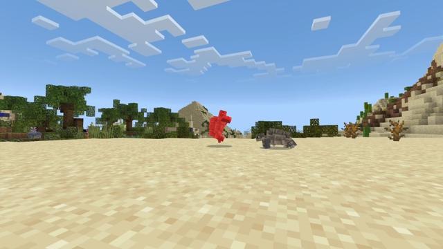 Screenshot of the Minecraft Bedrock Marketplace product Better Deserts created by Yeggs.