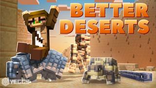 Thumbnail of the Minecraft Bedrock Marketplace product Better Deserts created by Yeggs.