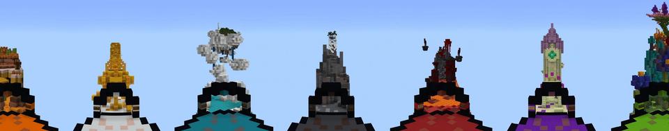 Panorama of the Minecraft Bedrock Marketplace product Biome Run created by Yeggs.