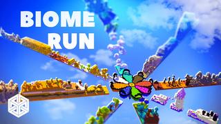 Thumbnail of the Minecraft Bedrock Marketplace product Biome Run created by Yeggs.