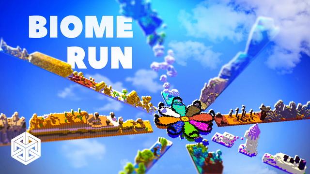 Thumbnail of the Minecraft Bedrock Marketplace product Biome Run created by Yeggs.