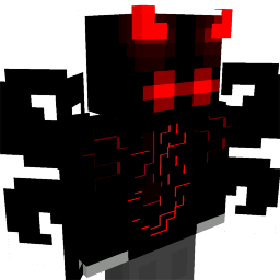 Thumbnail of the Minecraft Bedrock Marketplace product Black Red Demon created by Yeggs.