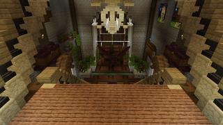 Screenshot of the Minecraft Bedrock Marketplace product Bonkritz Palace created by Yeggs.