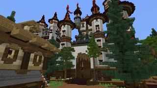 Screenshot of the Minecraft Bedrock Marketplace product Bonkritz Palace created by Yeggs.