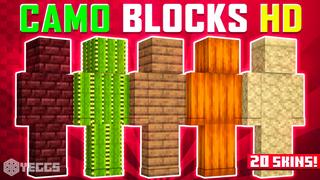 Thumbnail of the Minecraft Bedrock Marketplace product Camo Blocks HD created by Yeggs.