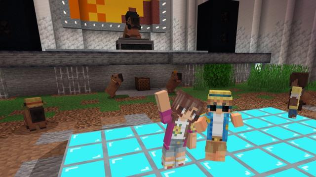 Screenshot of the Minecraft Bedrock Marketplace product Capybara Resort created by Yeggs.