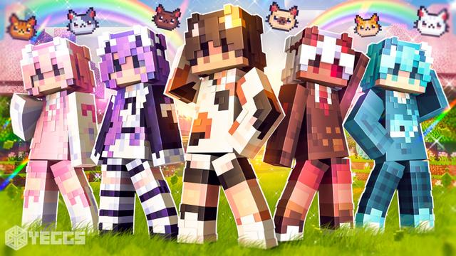 Thumbnail of the Minecraft Bedrock Marketplace product Cat Club created by Yeggs.
