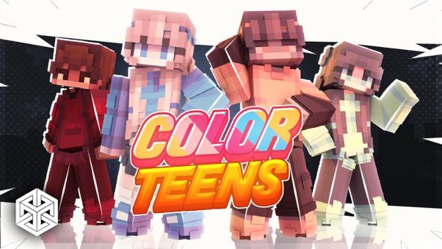 Thumbnail of the Minecraft Bedrock Marketplace product Color Teens created by Yeggs.