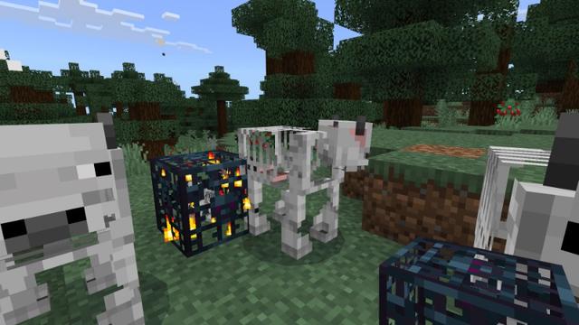 Screenshot of the Minecraft Bedrock Marketplace product Craftable Spawn Eggs created by Yeggs.