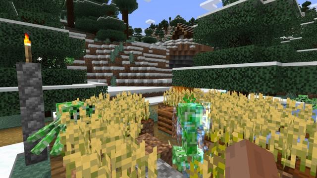 Screenshot of the Minecraft Bedrock Marketplace product Craftable Spawn Eggs created by Yeggs.