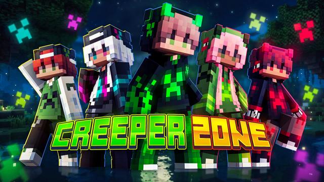 Thumbnail of the Minecraft Bedrock Marketplace product Creeper Zone created by Yeggs.