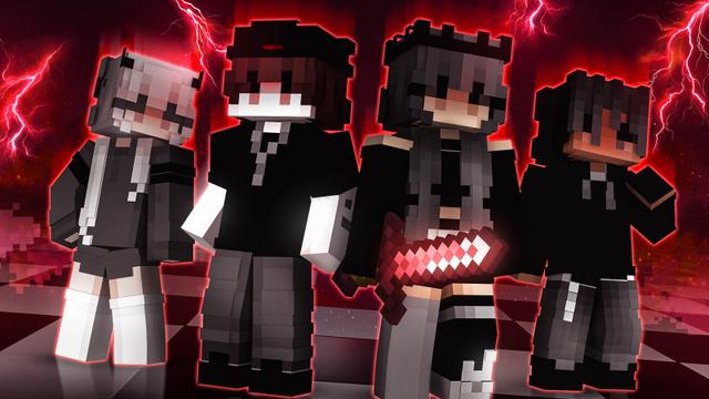 Thumbnail of the Minecraft Bedrock Marketplace product Dark Gray Demons created by Yeggs.