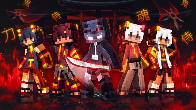 Thumbnail of the Minecraft Bedrock Marketplace product Dark Samurai created by Yeggs.