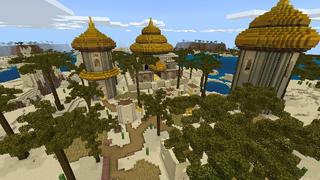 Screenshot of the Minecraft Bedrock Marketplace product Desert Survival created by Yeggs.