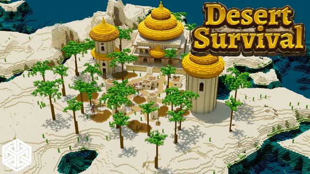 Thumbnail of the Minecraft Bedrock Marketplace product Desert Survival created by Yeggs.