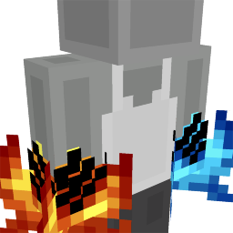 Thumbnail of the Minecraft Bedrock Marketplace product Dual Fire Hands created by Yeggs.