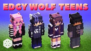 Thumbnail of the Minecraft Bedrock Marketplace product Edgy Wolf Teens created by Yeggs.