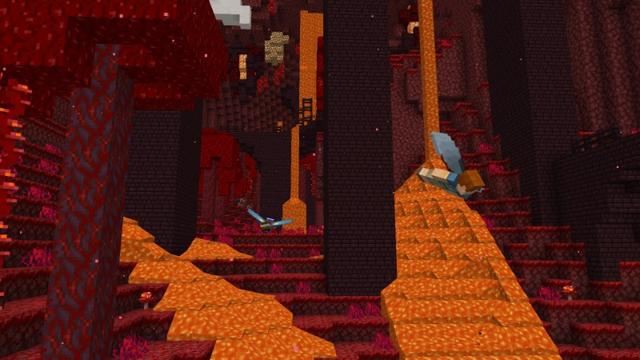 Screenshot of the Minecraft Bedrock Marketplace product Elytra Factory created by Yeggs.