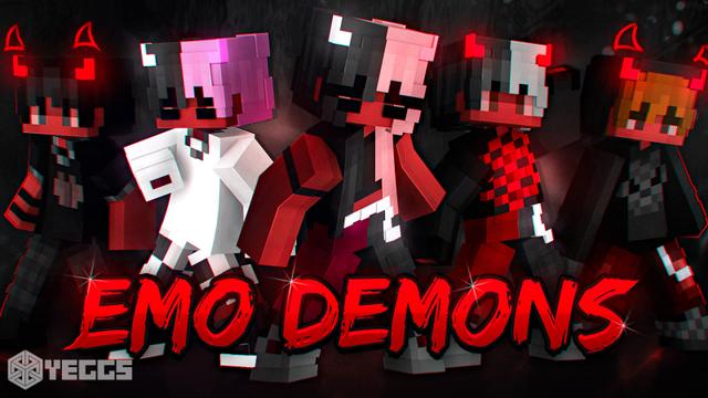 Thumbnail of the Minecraft Bedrock Marketplace product Emo Demons created by Yeggs.