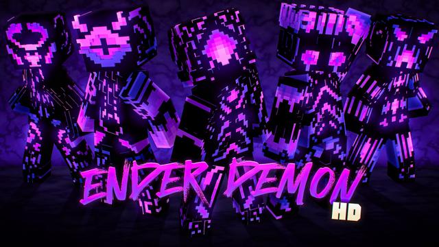 Thumbnail of the Minecraft Bedrock Marketplace product Ender Demon HD created by Yeggs.