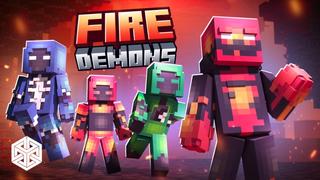 Thumbnail of the Minecraft Bedrock Marketplace product Fire Demons created by Yeggs.