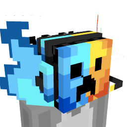 Thumbnail of the Minecraft Bedrock Marketplace product Fire Gamer Creeper created by Yeggs.
