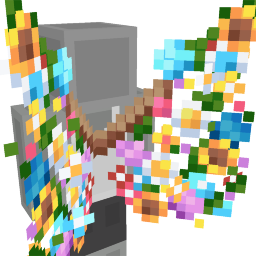 Thumbnail of the Minecraft Bedrock Marketplace product Flower Wings created by Yeggs.