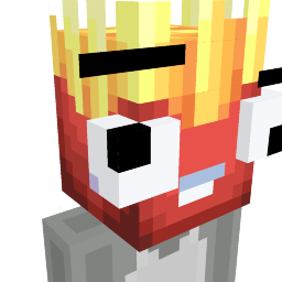 Thumbnail of the Minecraft Bedrock Marketplace product French Fries Head created by Yeggs.