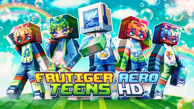 Thumbnail of the Minecraft Bedrock Marketplace product Frutiger Aero Teens HD created by Yeggs.