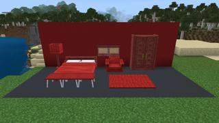 Screenshot of the Minecraft Bedrock Marketplace product Furniture Essentials created by Yeggs.