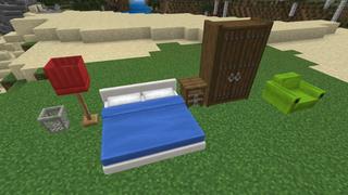 Screenshot of the Minecraft Bedrock Marketplace product Furniture Essentials created by Yeggs.