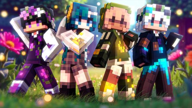 Thumbnail of the Minecraft Bedrock Marketplace product Garden Fairies created by Yeggs.