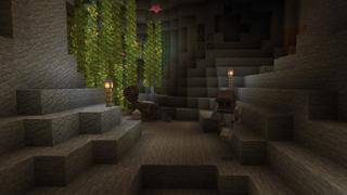 Screenshot of the Minecraft Bedrock Marketplace product Golem Island created by Yeggs.