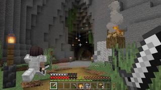 Screenshot of the Minecraft Bedrock Marketplace product Golem Island created by Yeggs.