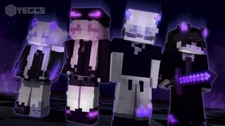 Thumbnail of the Minecraft Bedrock Marketplace product Goth Ender Demons created by Yeggs.