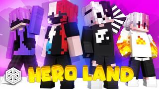 Thumbnail of the Minecraft Bedrock Marketplace product Hero Land created by Yeggs.
