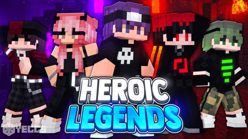 Heroic Legends by Yeggs | CHUNK - Minecraft Bedrock Marketplace Explorer